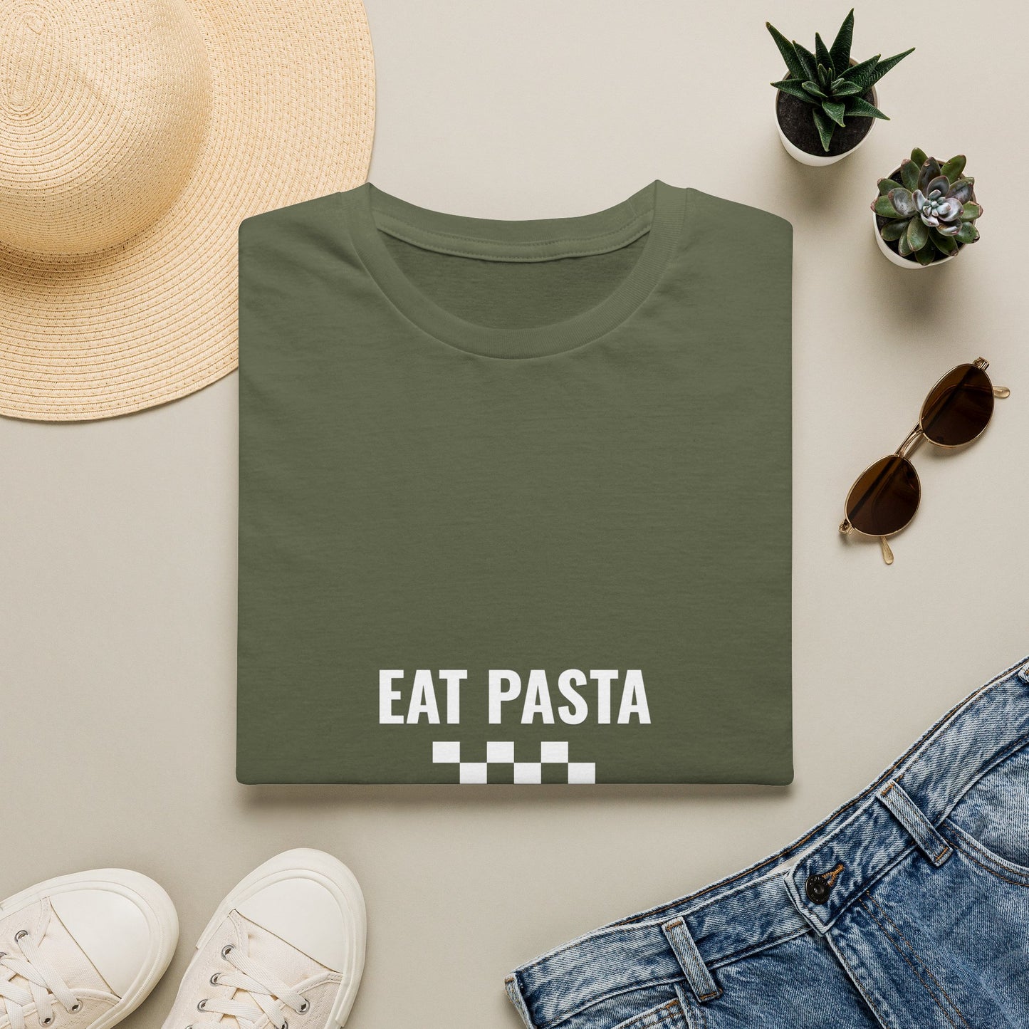 T-Shirt — Run Fasta Minimal Graphic Tee