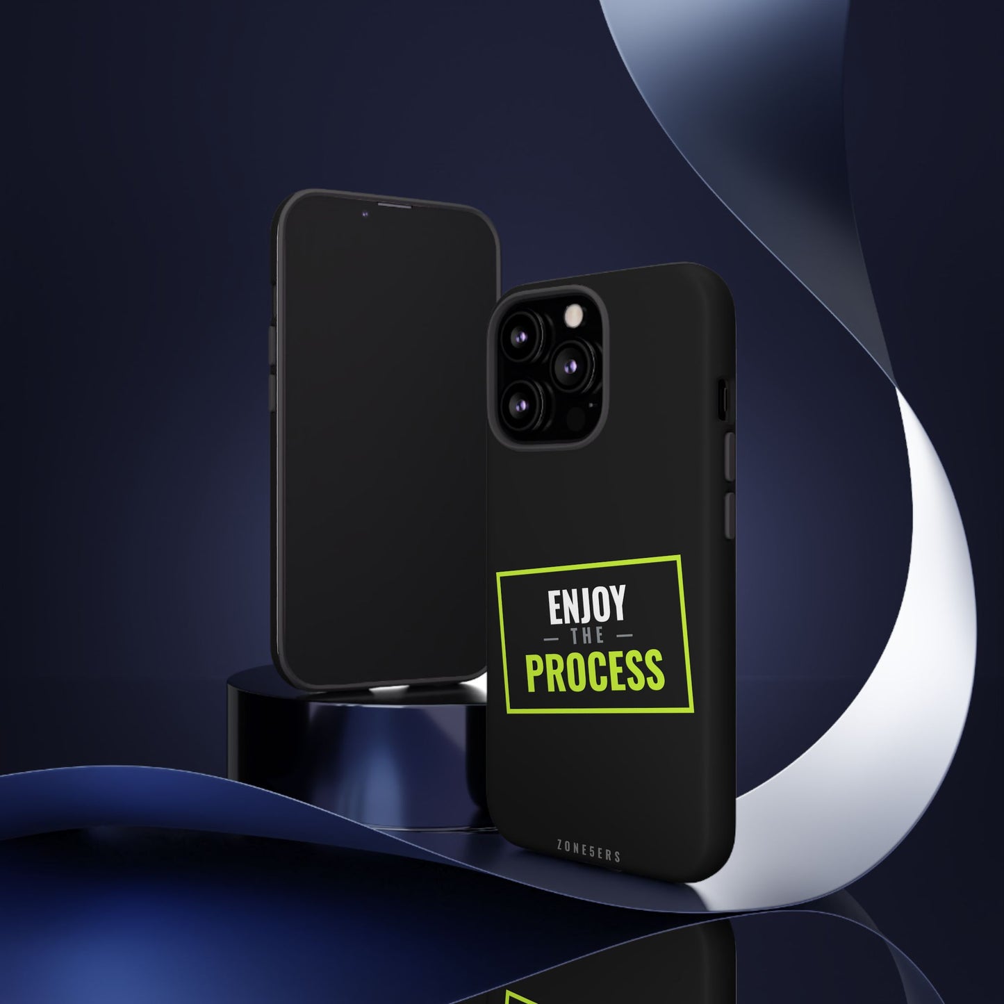 Enjoy the Process Phone Case — Motivational Tough Phone Cover