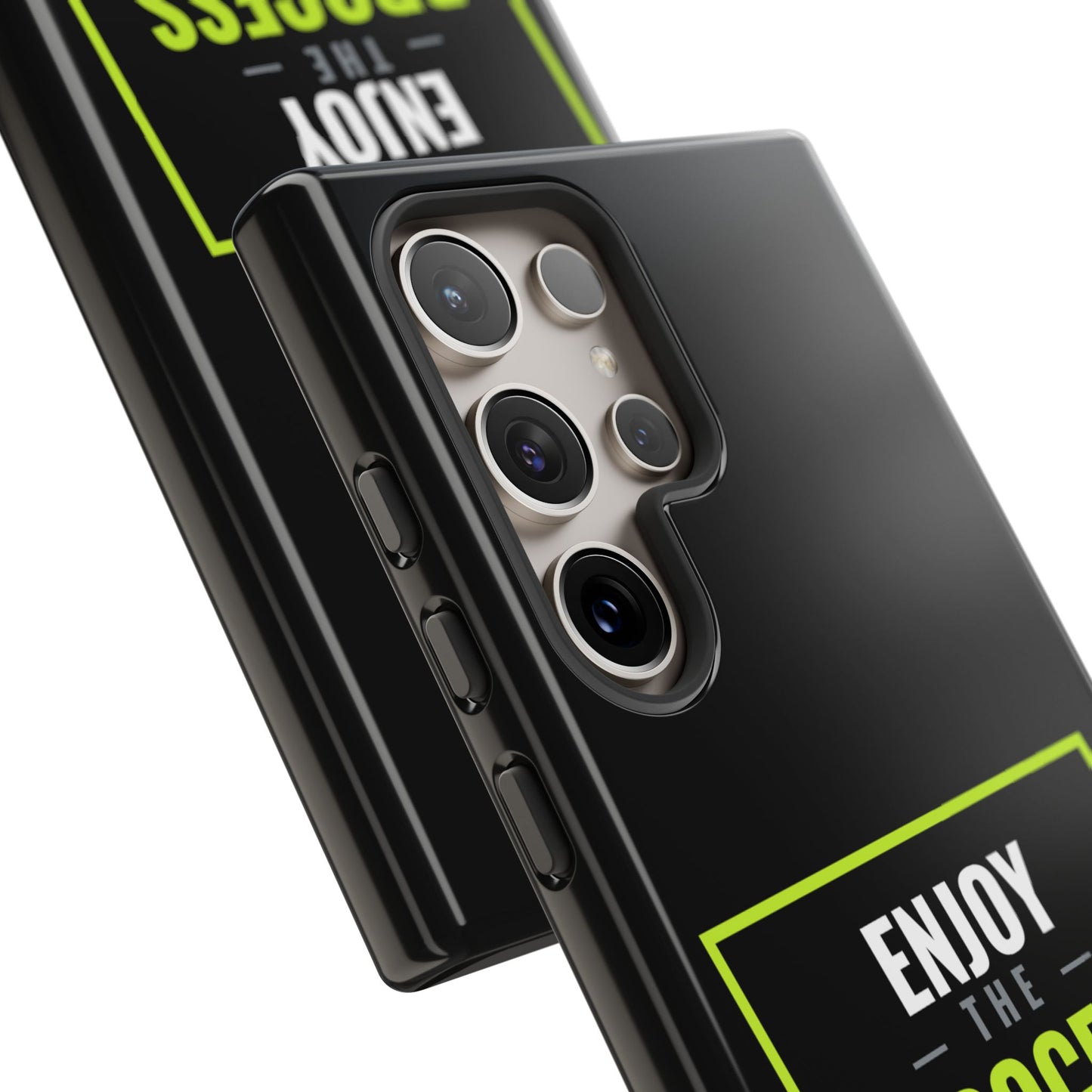 Enjoy the Process Phone Case — Motivational Tough Phone Cover