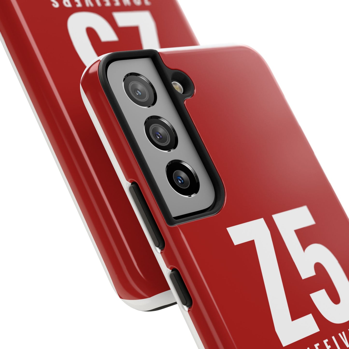 Z5 ZoneFivers Tough Phone Case – Red "Train • Grind • Repeat" Protective Cover