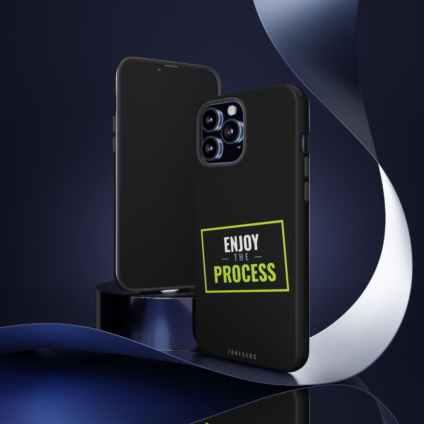 Enjoy the Process Phone Case — Motivational Tough Phone Cover