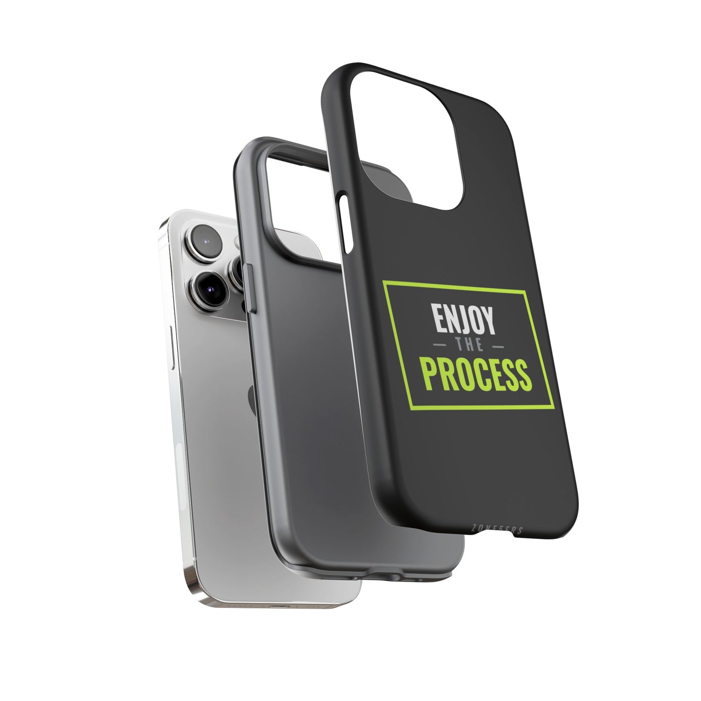 Enjoy the Process Phone Case — Motivational Tough Phone Cover
