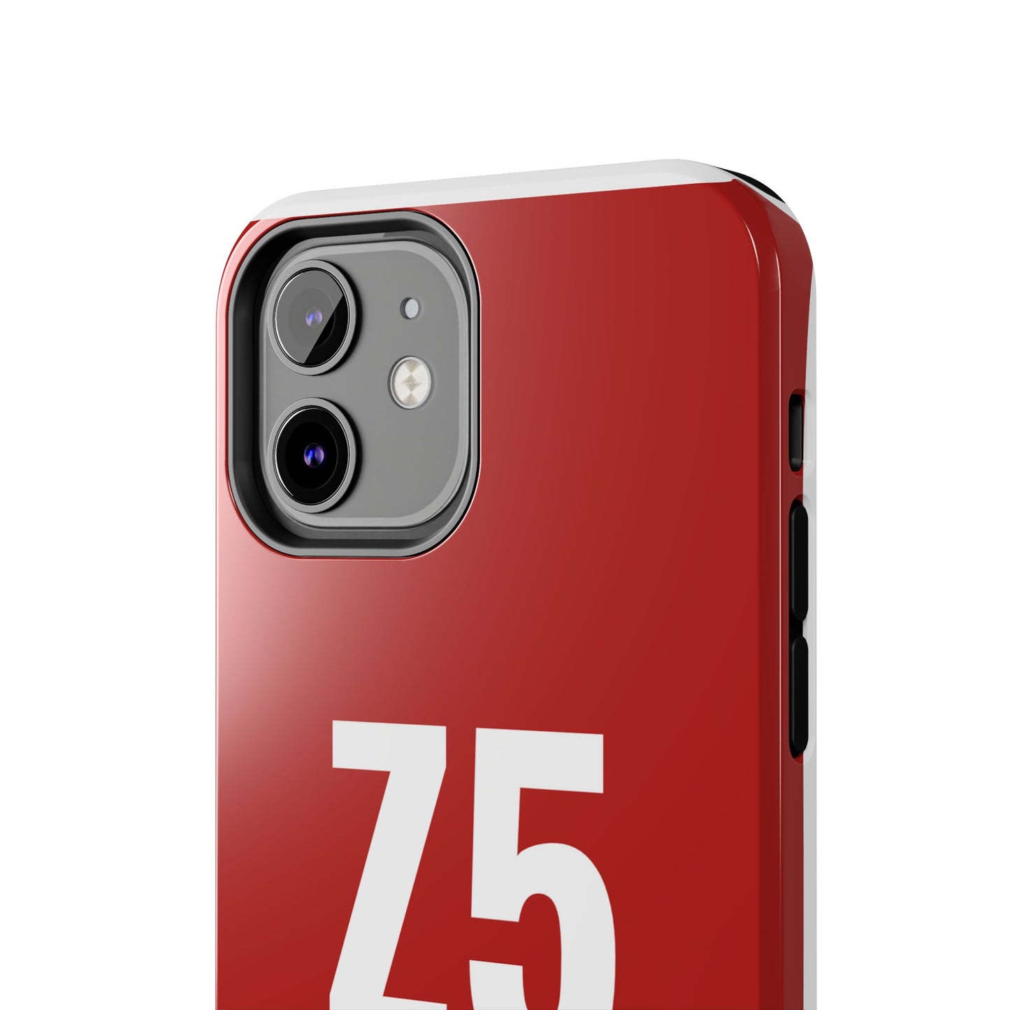 Z5 ZoneFivers Tough Phone Case – Red "Train • Grind • Repeat" Protective Cover