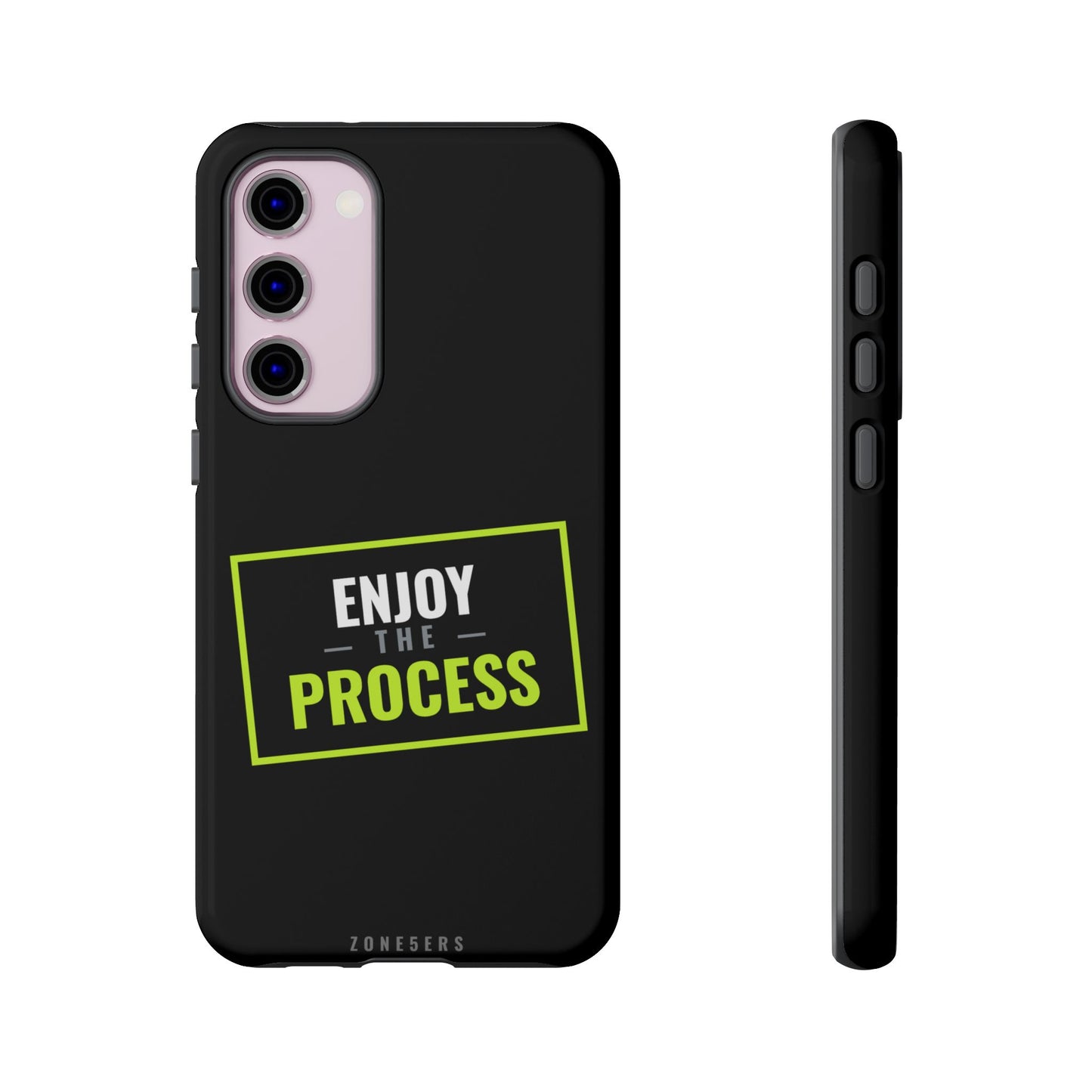 Enjoy the Process Phone Case — Motivational Tough Phone Cover
