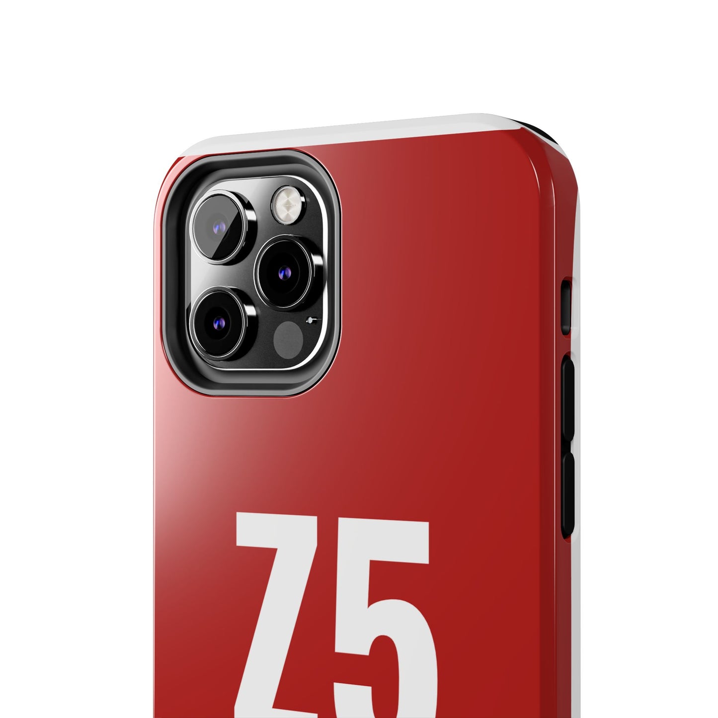 Z5 ZoneFivers Tough Phone Case – Red "Train • Grind • Repeat" Protective Cover