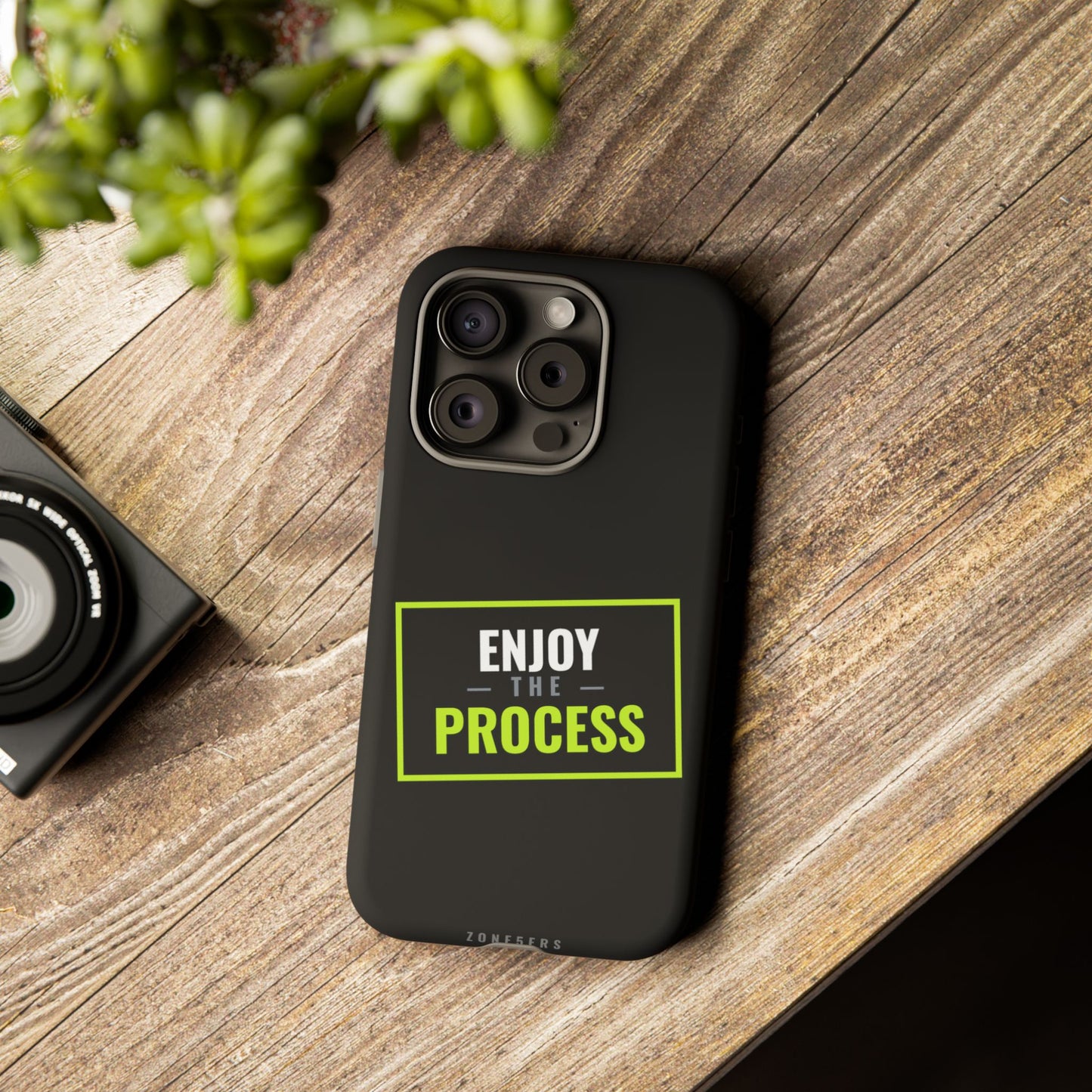 Enjoy the Process Phone Case — Motivational Tough Phone Cover