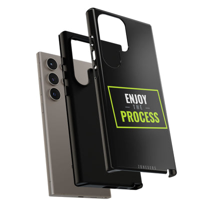 Enjoy the Process Phone Case — Motivational Tough Phone Cover