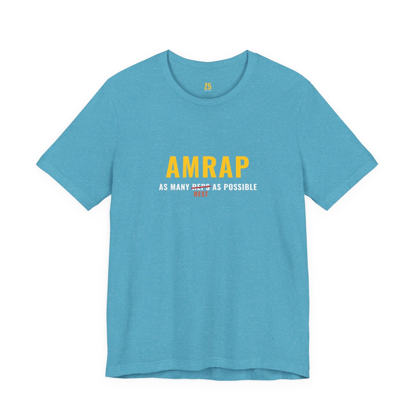 AMRAP Fitness T‑Shirt — "As Many Reps As Possible" Workout Tee