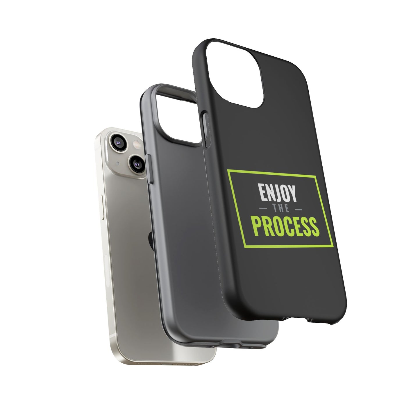 Enjoy the Process Phone Case — Motivational Tough Phone Cover