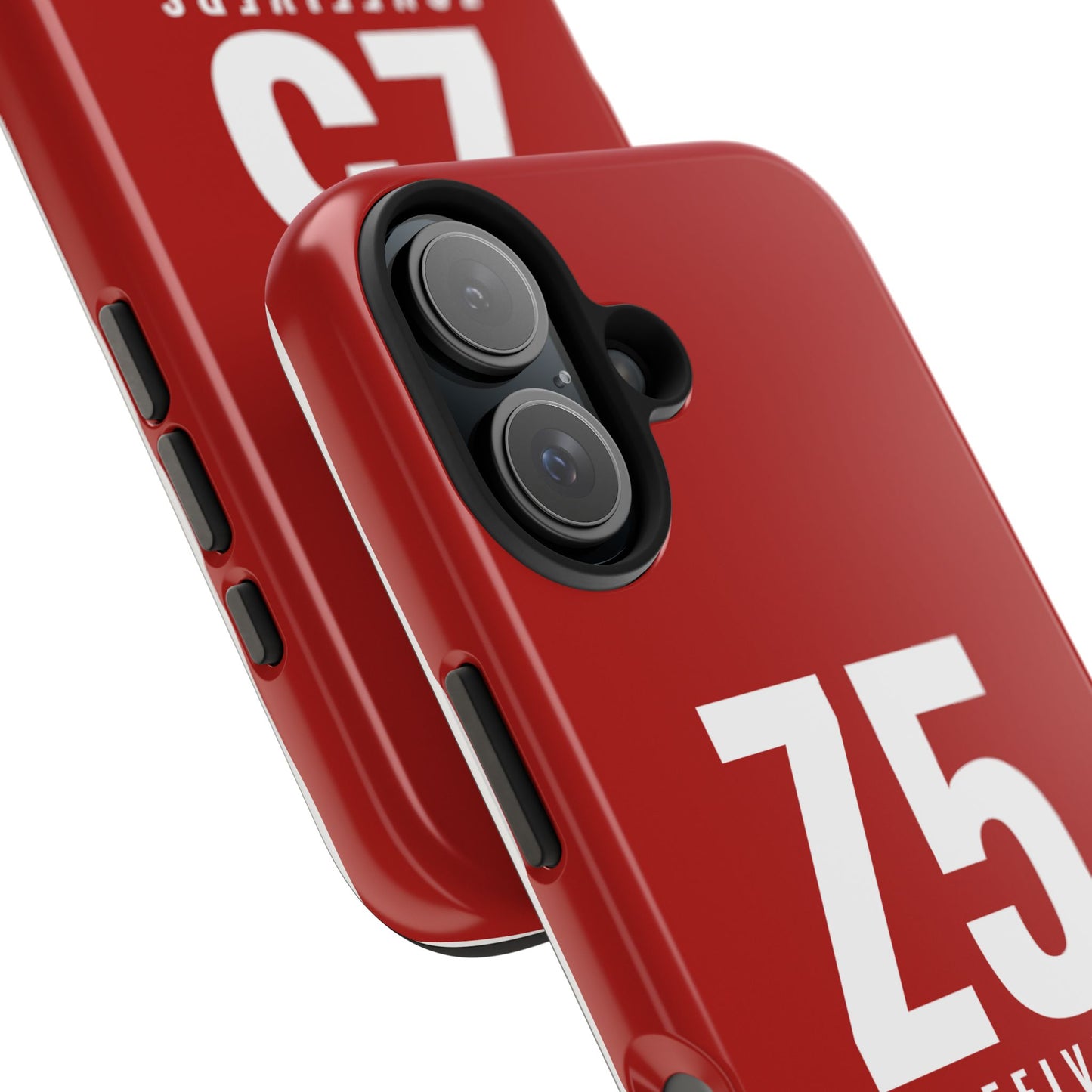 Z5 ZoneFivers Tough Phone Case – Red "Train • Grind • Repeat" Protective Cover