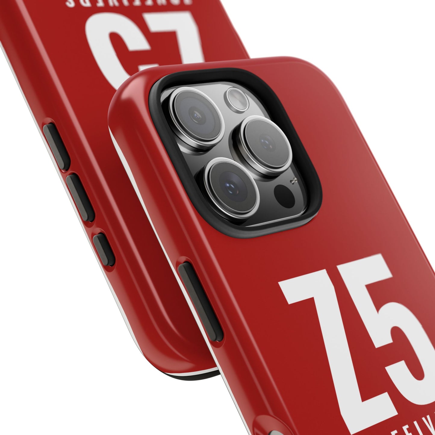 Z5 ZoneFivers Tough Phone Case – Red "Train • Grind • Repeat" Protective Cover