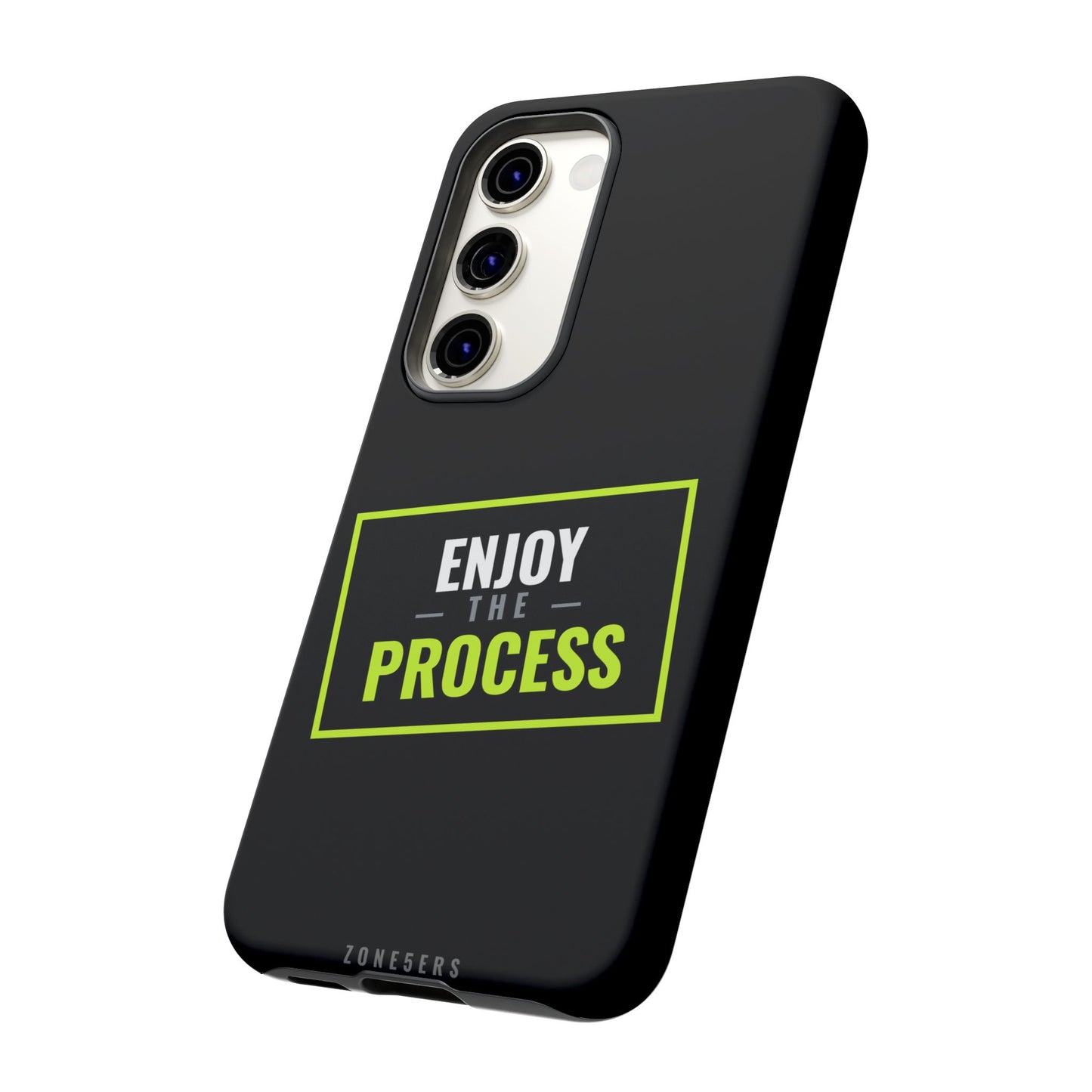 Enjoy the Process Phone Case — Motivational Tough Phone Cover