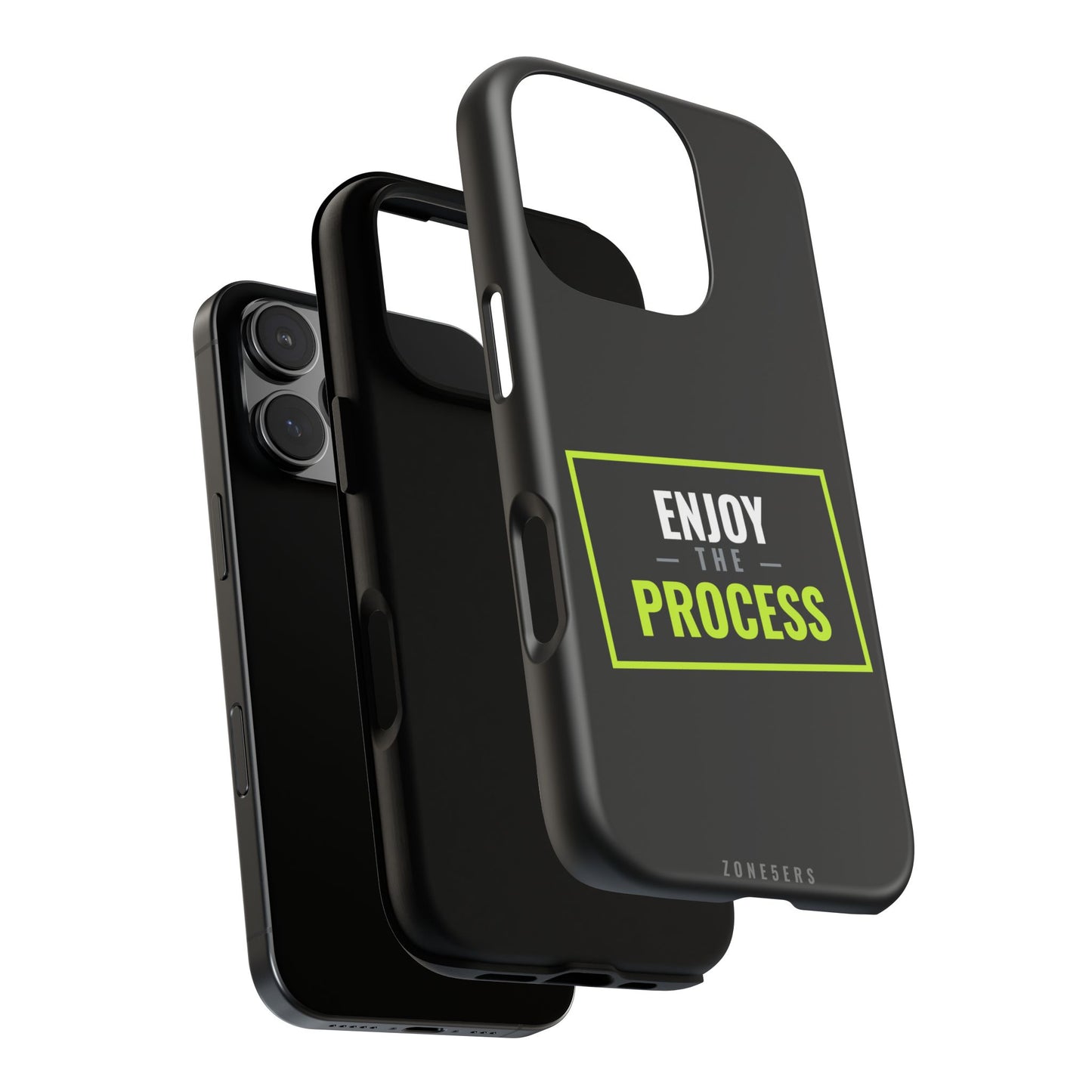 Enjoy the Process Phone Case — Motivational Tough Phone Cover