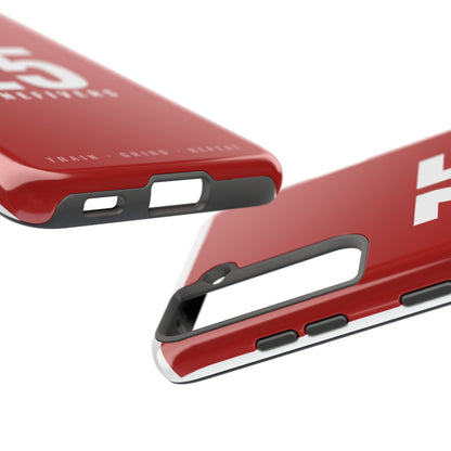 Z5 ZoneFivers Tough Phone Case – Red "Train • Grind • Repeat" Protective Cover