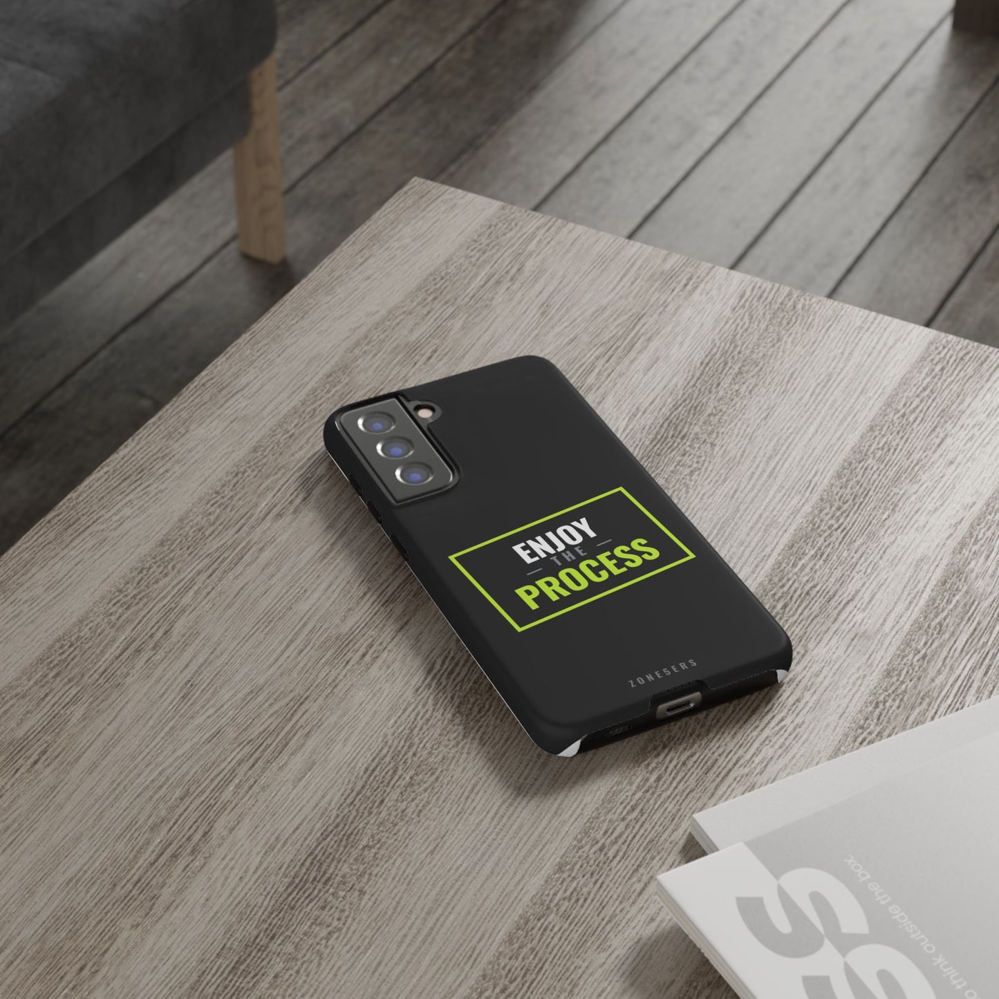 Enjoy the Process Phone Case — Motivational Tough Phone Cover