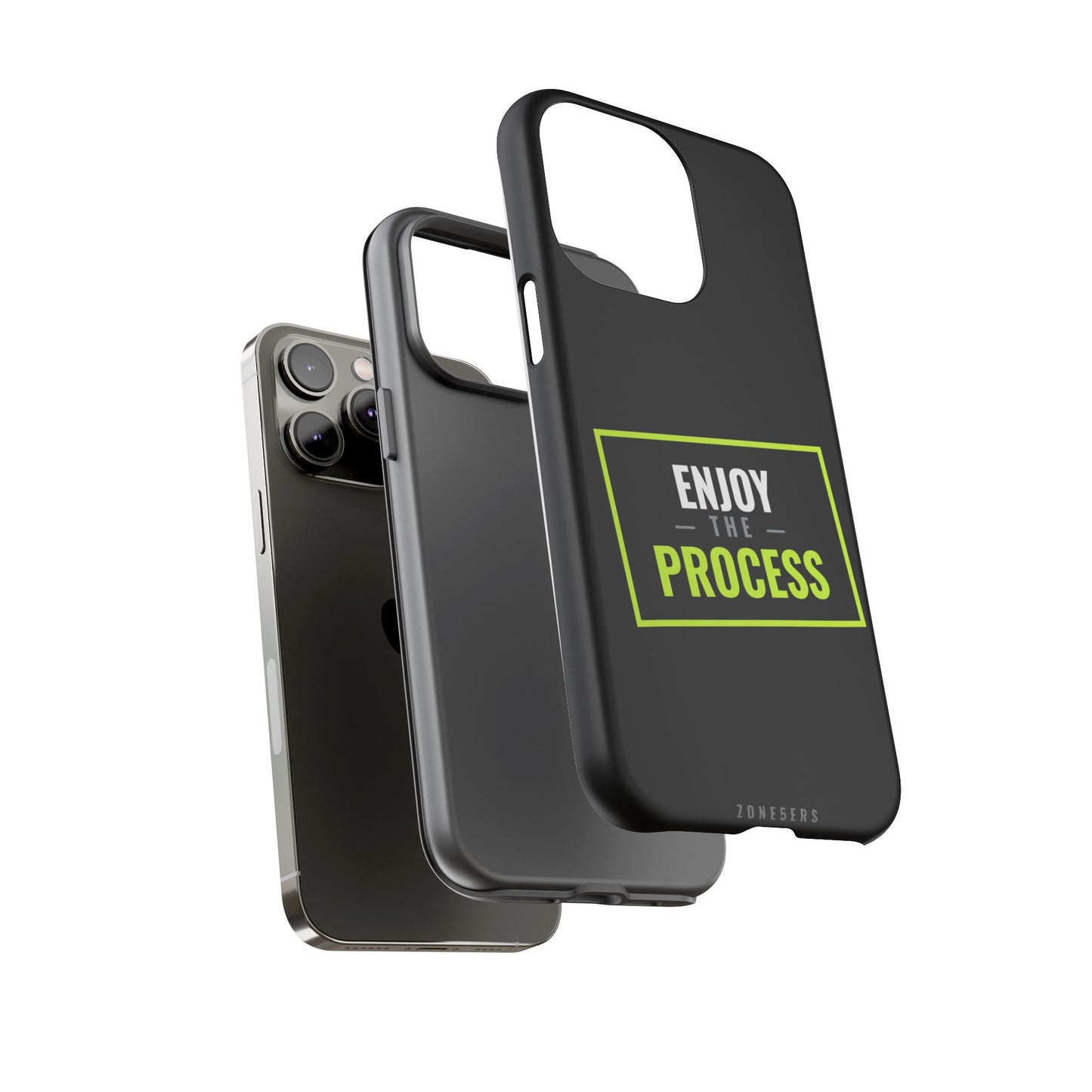 Enjoy the Process Phone Case — Motivational Tough Phone Cover