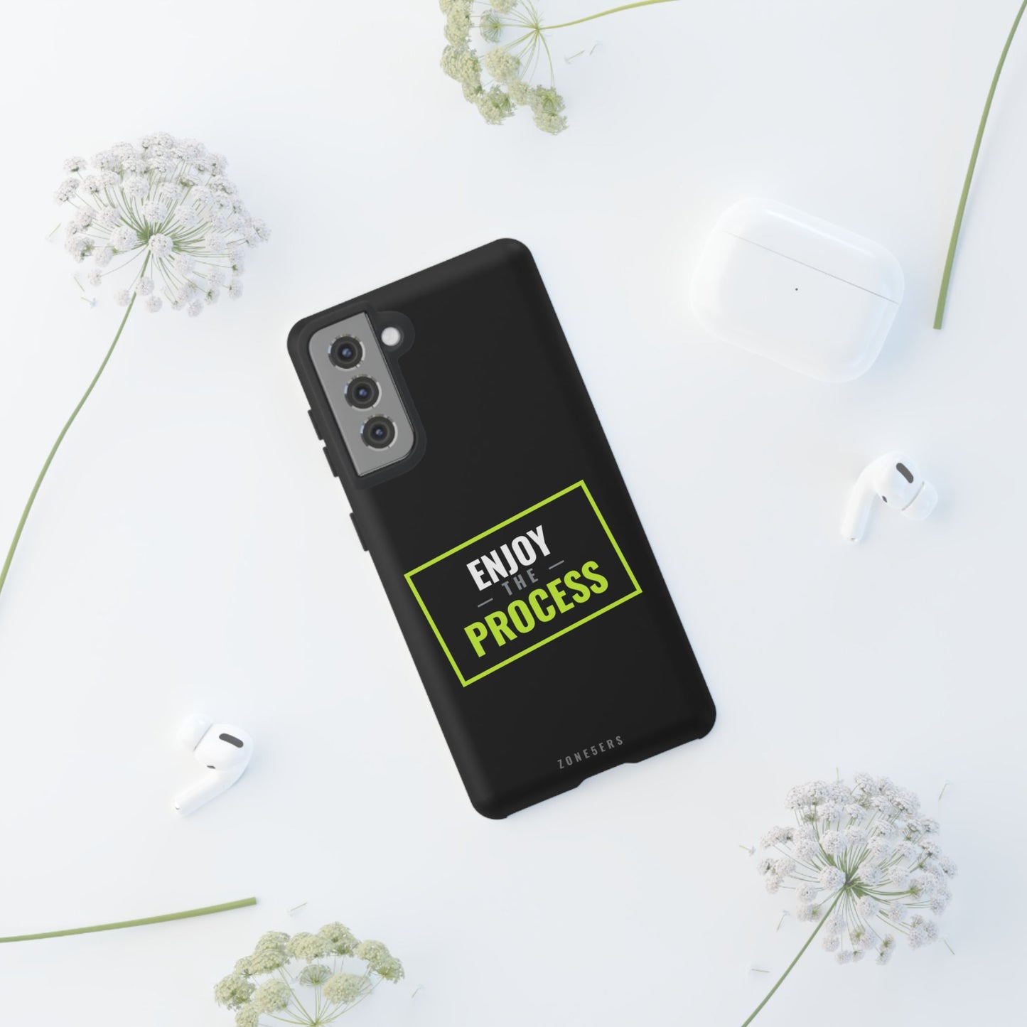 Enjoy the Process Phone Case — Motivational Tough Phone Cover