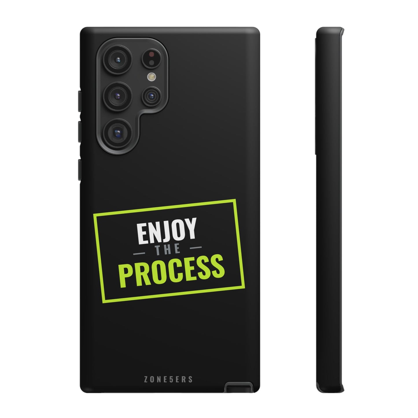 Enjoy the Process Phone Case — Motivational Tough Phone Cover
