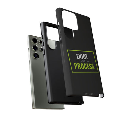 Enjoy the Process Phone Case — Motivational Tough Phone Cover