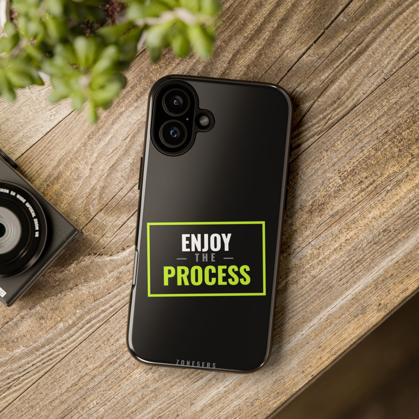 Enjoy the Process Phone Case — Motivational Tough Phone Cover