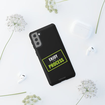Enjoy the Process Phone Case — Motivational Tough Phone Cover