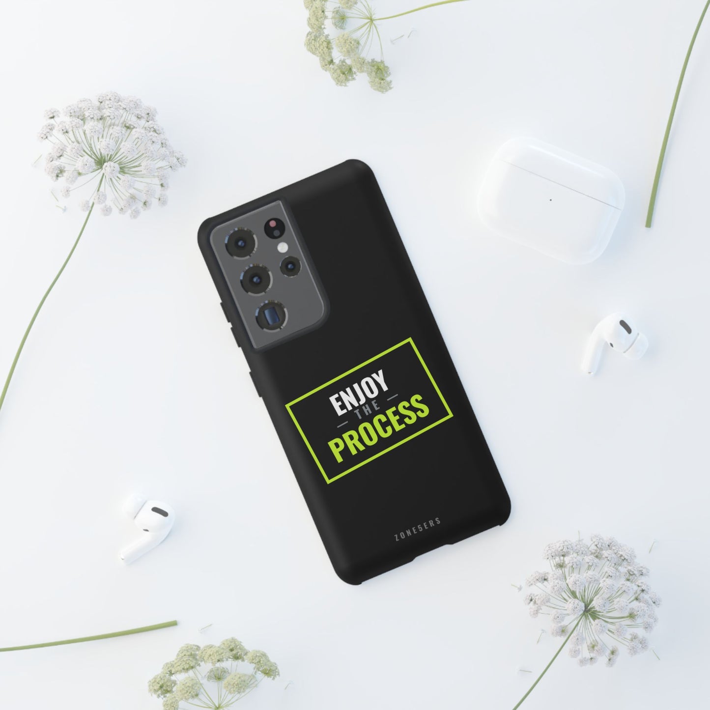 Enjoy the Process Phone Case — Motivational Tough Phone Cover