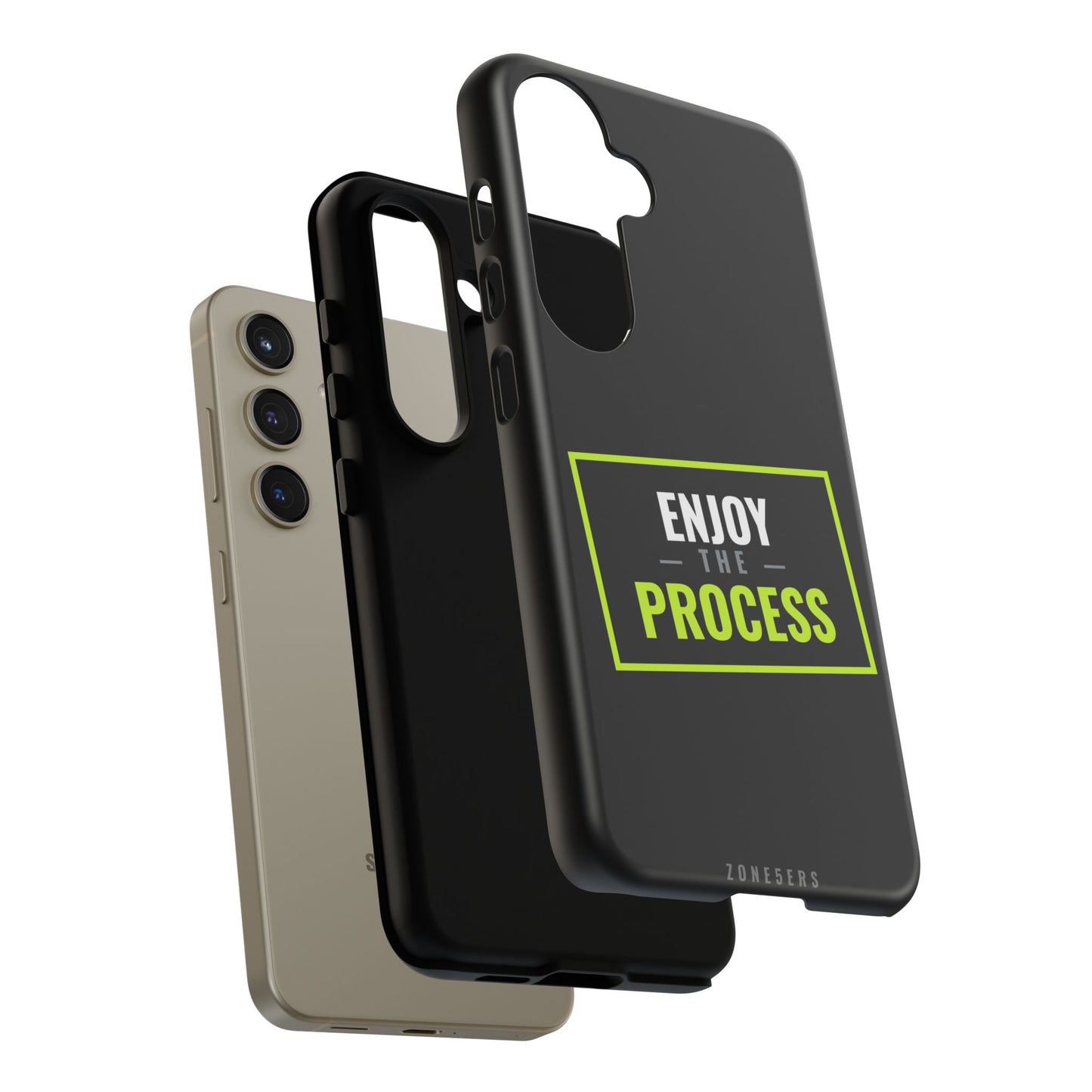 Enjoy the Process Phone Case — Motivational Tough Phone Cover