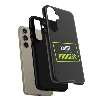 Enjoy the Process Phone Case — Motivational Tough Phone Cover