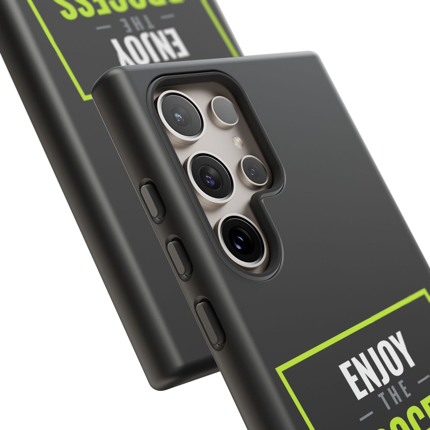 Enjoy the Process Phone Case — Motivational Tough Phone Cover