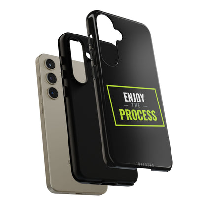 Enjoy the Process Phone Case — Motivational Tough Phone Cover