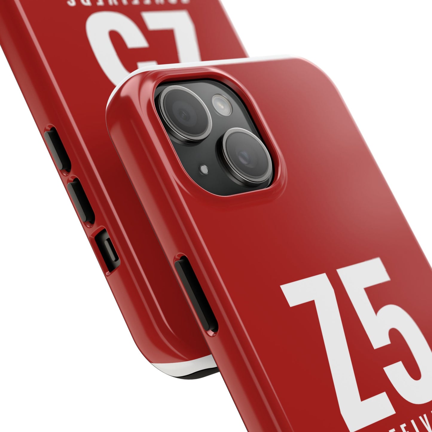 Z5 ZoneFivers Tough Phone Case – Red "Train • Grind • Repeat" Protective Cover