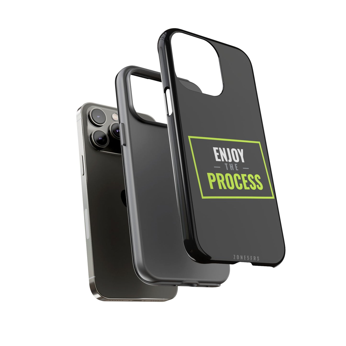 Enjoy the Process Phone Case — Motivational Tough Phone Cover