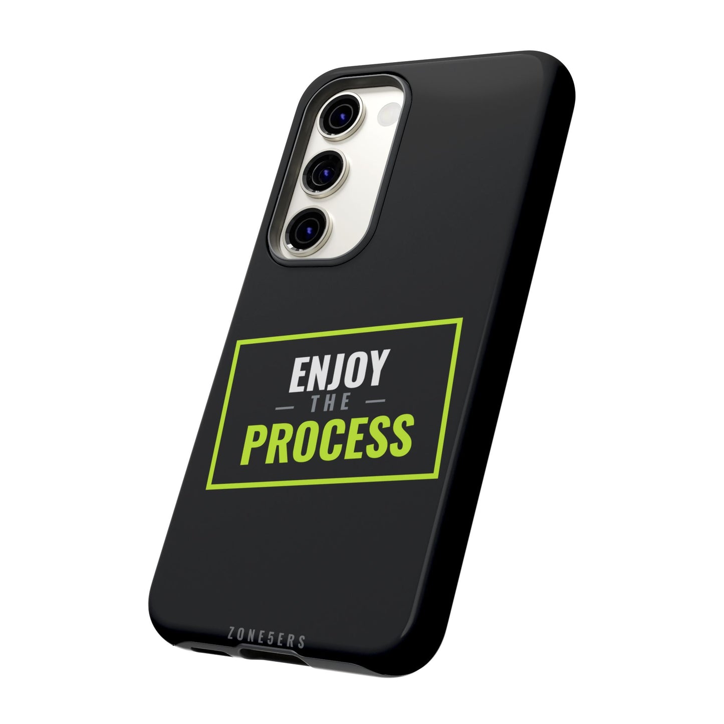 Enjoy the Process Phone Case — Motivational Tough Phone Cover