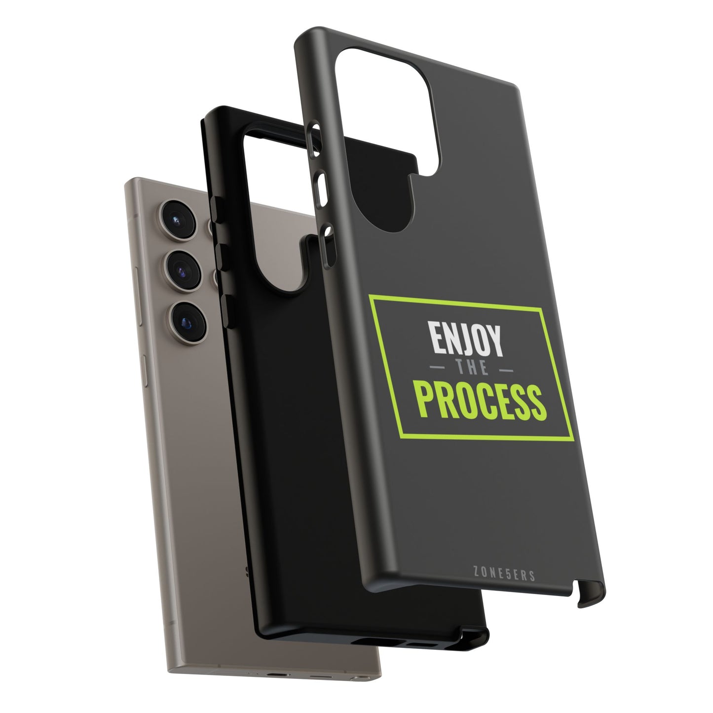 Enjoy the Process Phone Case — Motivational Tough Phone Cover