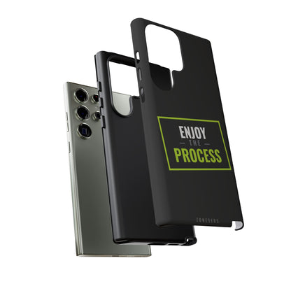 Enjoy the Process Phone Case — Motivational Tough Phone Cover
