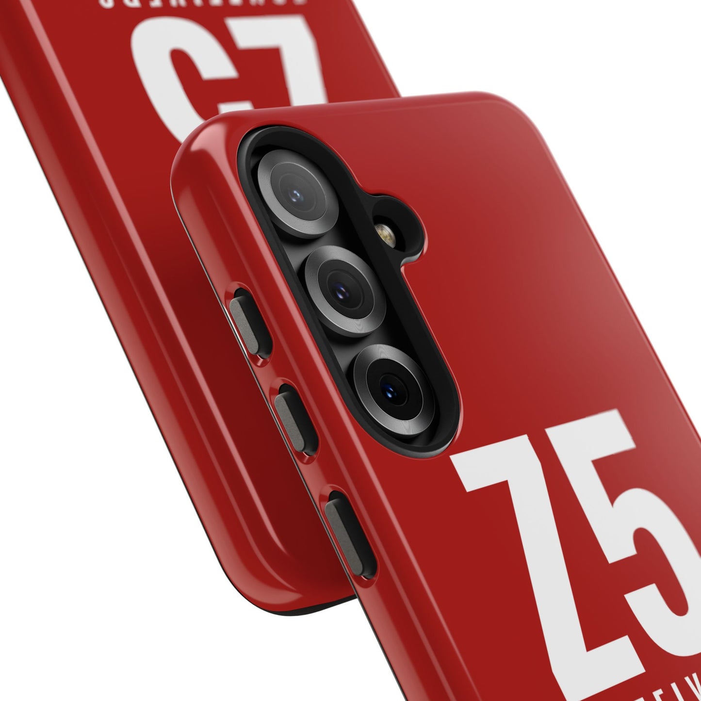 Z5 ZoneFivers Tough Phone Case – Red "Train • Grind • Repeat" Protective Cover
