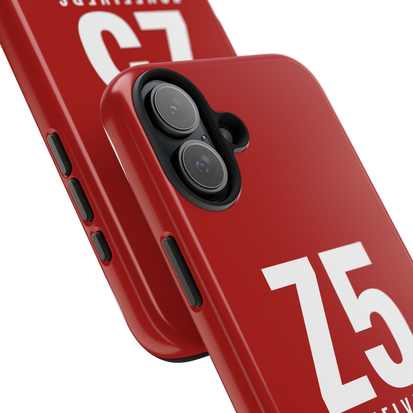 Z5 ZoneFivers Tough Phone Case – Red "Train • Grind • Repeat" Protective Cover