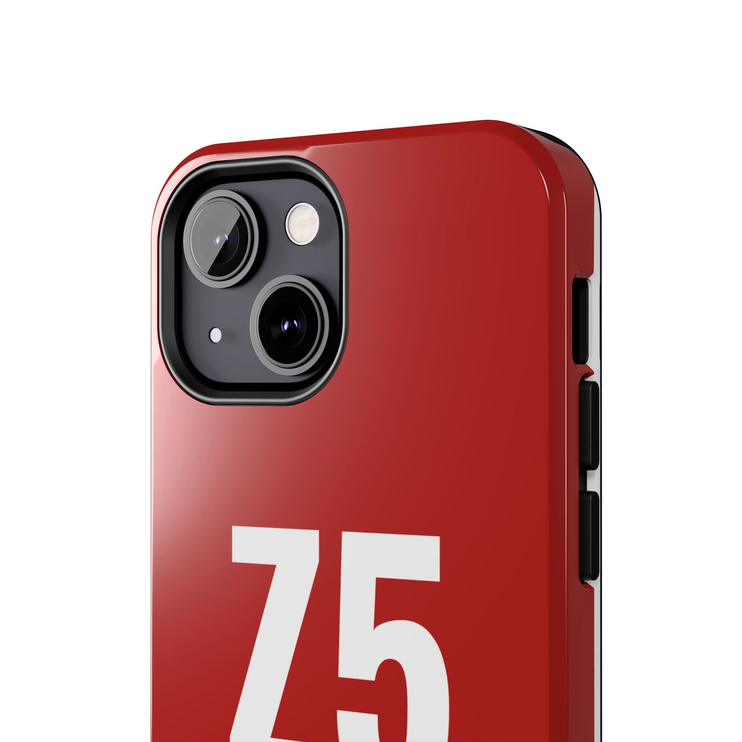 Z5 ZoneFivers Tough Phone Case – Red "Train • Grind • Repeat" Protective Cover