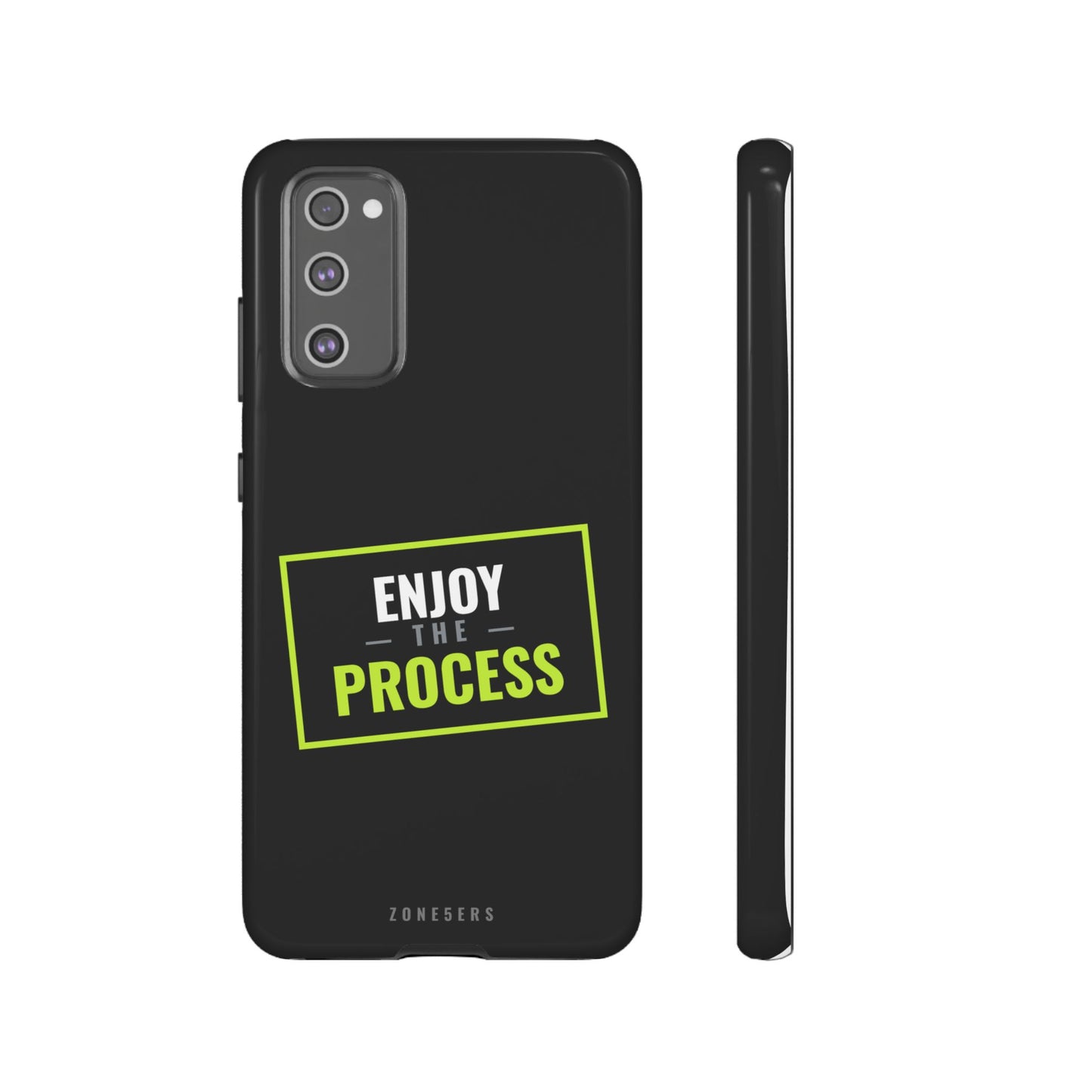 Enjoy the Process Phone Case — Motivational Tough Phone Cover