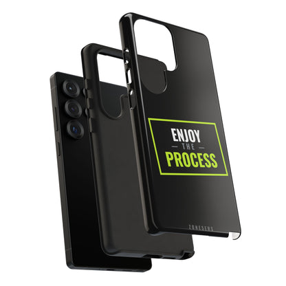 Enjoy the Process Phone Case — Motivational Tough Phone Cover