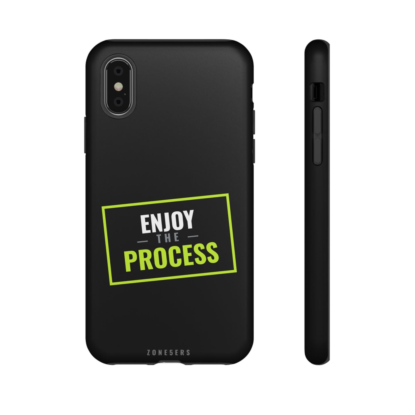 Enjoy the Process Phone Case — Motivational Tough Phone Cover