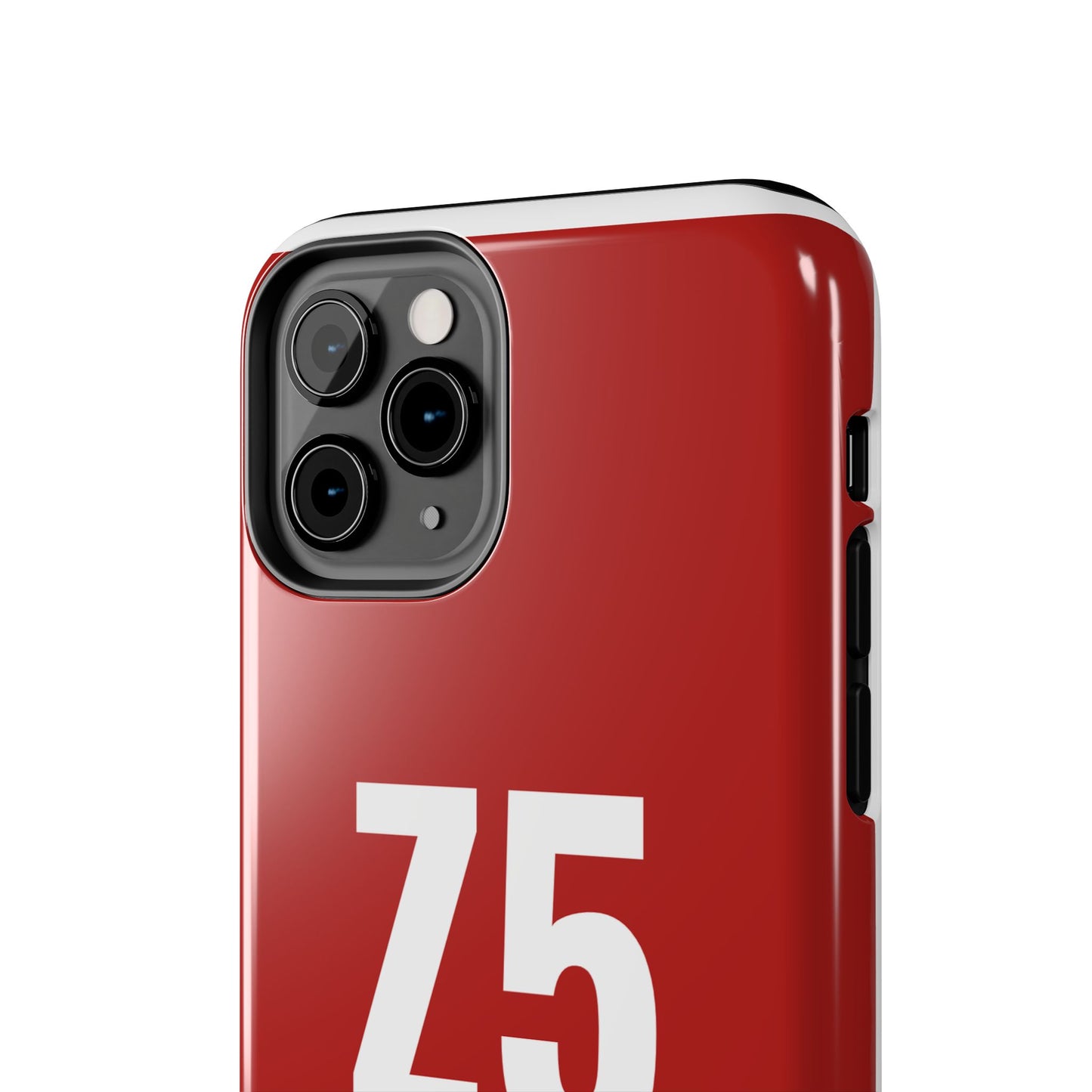 Z5 ZoneFivers Tough Phone Case – Red "Train • Grind • Repeat" Protective Cover